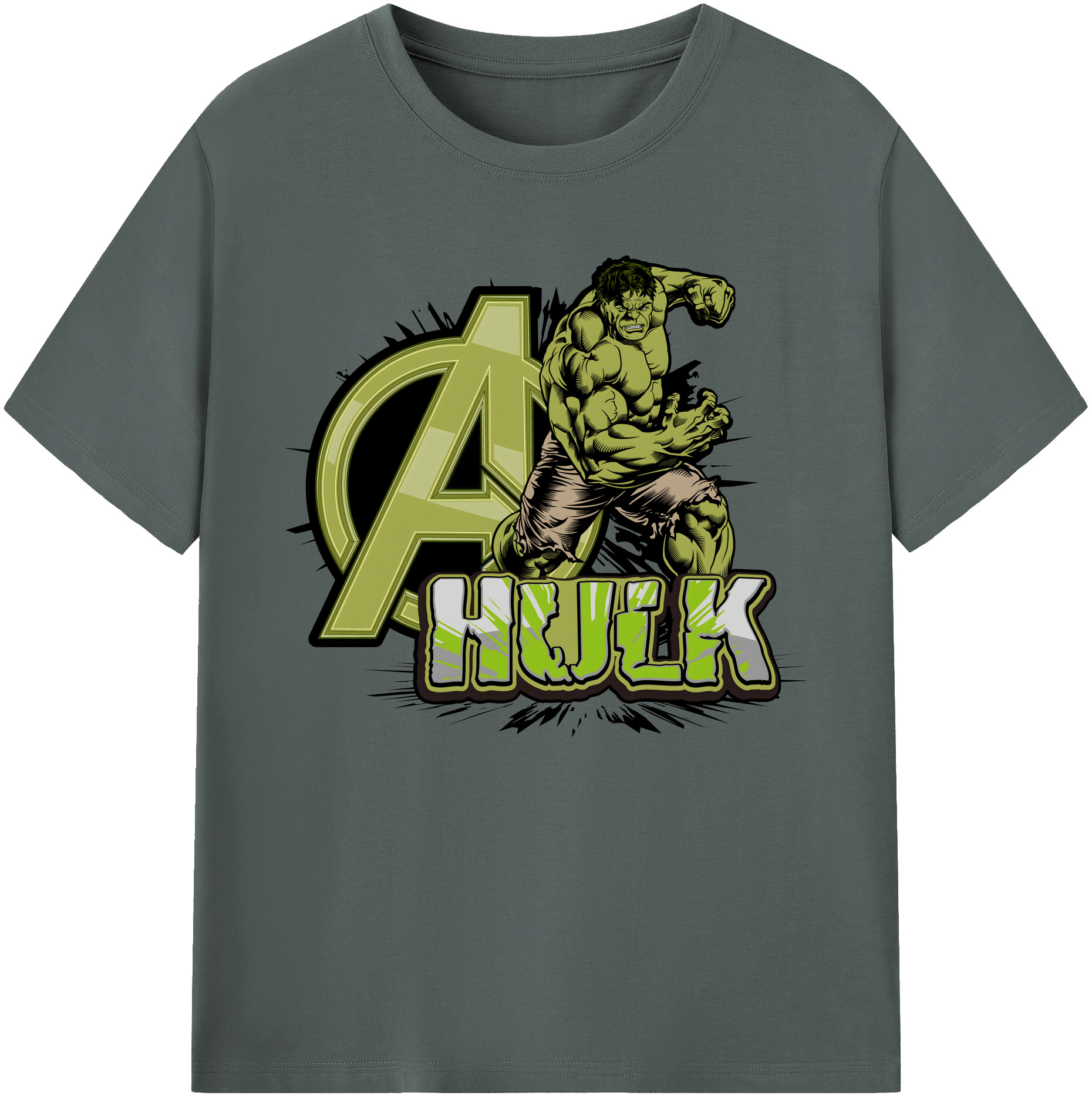 （画像用） アベンジャーズ The Avengers 綿100％ メンズ半袖Tシャツ｜肌触りやわらか＆通気性